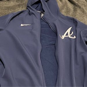 Nice, thin Nike Atlanta Braves jacket